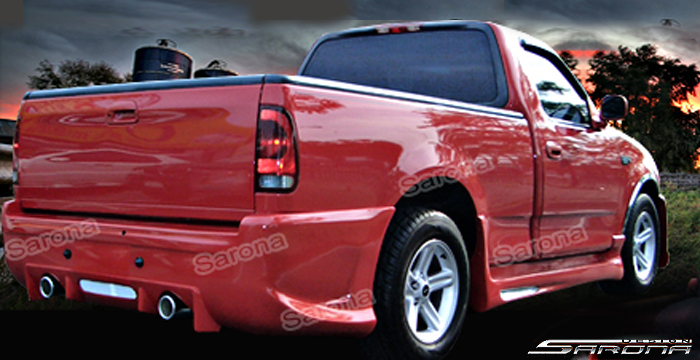 Custom Ford F-150  Truck Side Skirts (1997 - 2003) - $590.00 (Part #FD-009-SS)